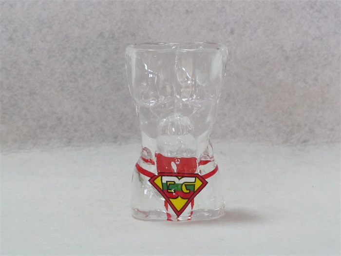 STOCK - Bikini Glass Mug Man Big Size