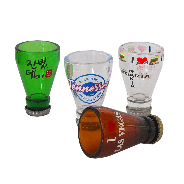 Personalized Bottle Cap Base Shot Glass suppliers