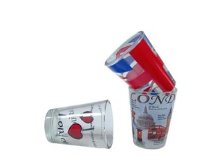 Ampui lasimuki tarralla